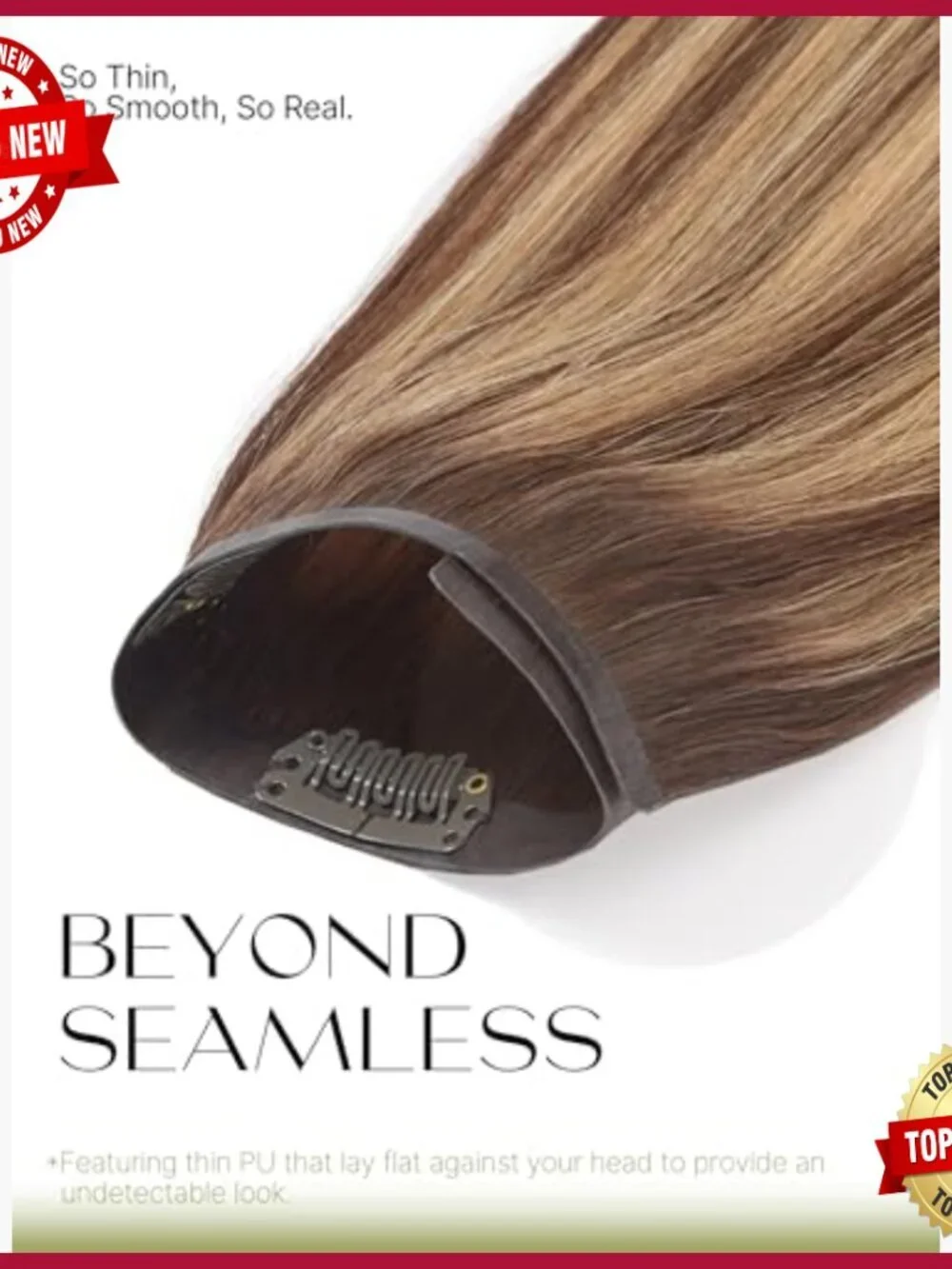 Remy Human Hair Clip-In Extensions 16
